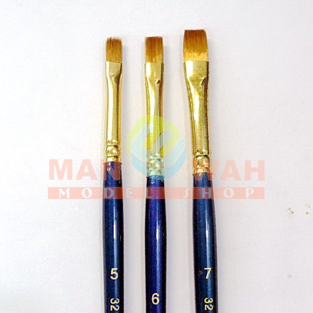 Cọ sơn đầu bằng Manwah