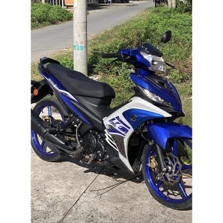 Tem rời exciter lc 135 xanh trắng gp mẫu mới.