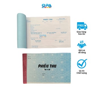 Phiếu thu 1 liên - 2 liên - 3 liên
