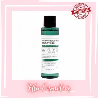 TONER  AHA-BHA-PHA 30 DAYS SOMEBYMI MIRACLE