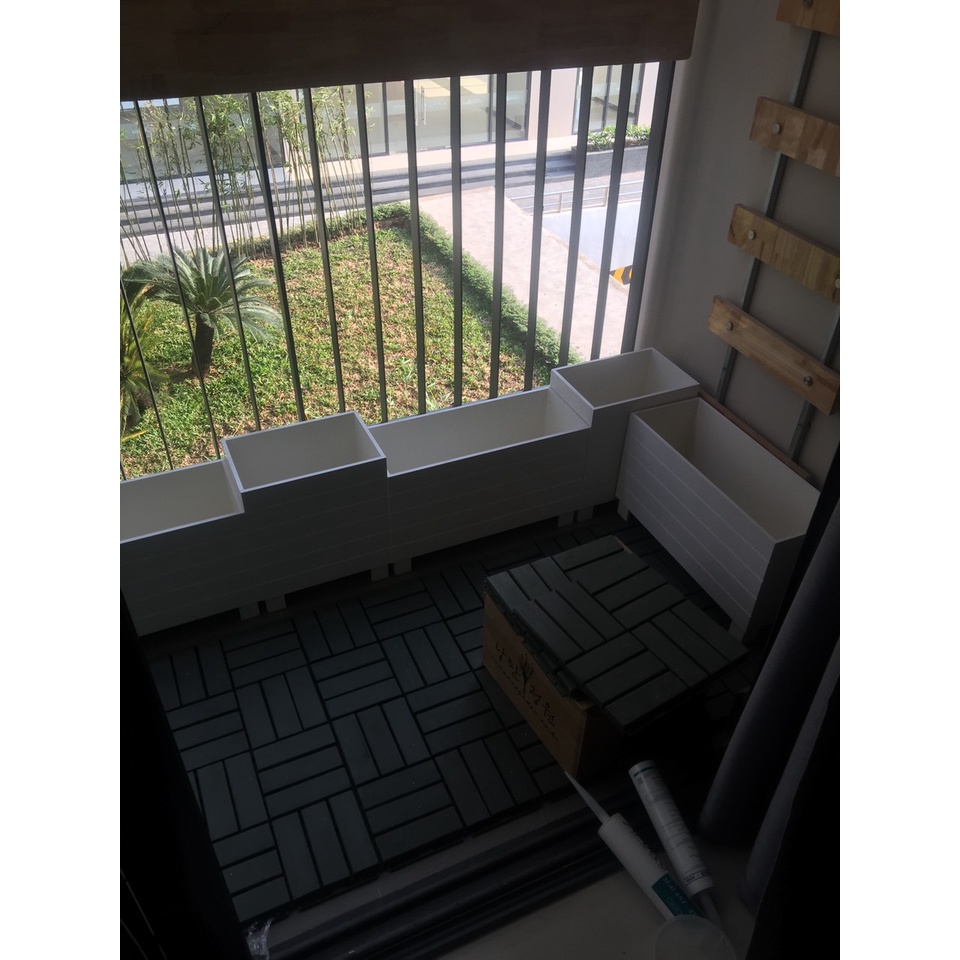 Chậu composite mẫu sole cao thấp