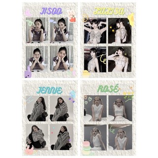 SET 4 CARD DES BLACKPINK CÁN MỜ