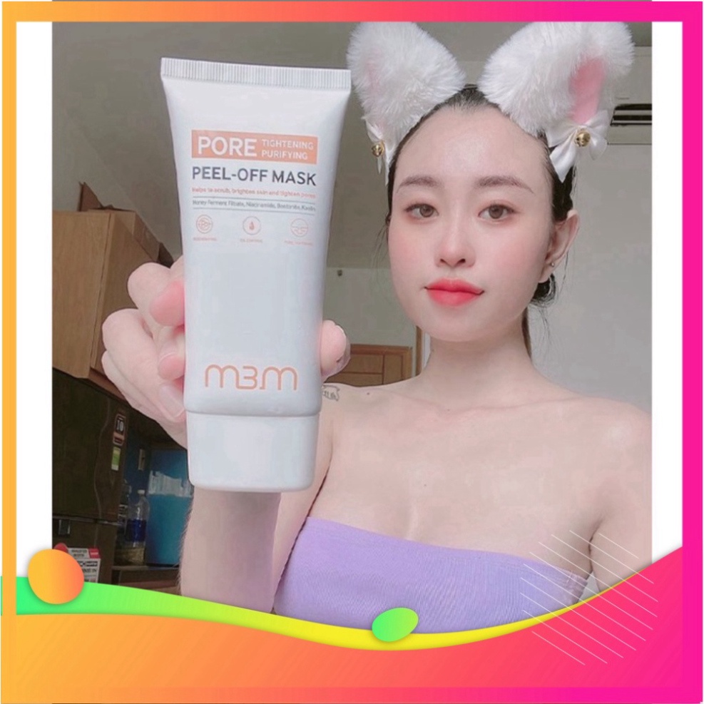 Mặt nạ peel off mask M3M hết mụn, mờ thâm, dưỡng trắng da | BigBuy360 - bigbuy360.vn