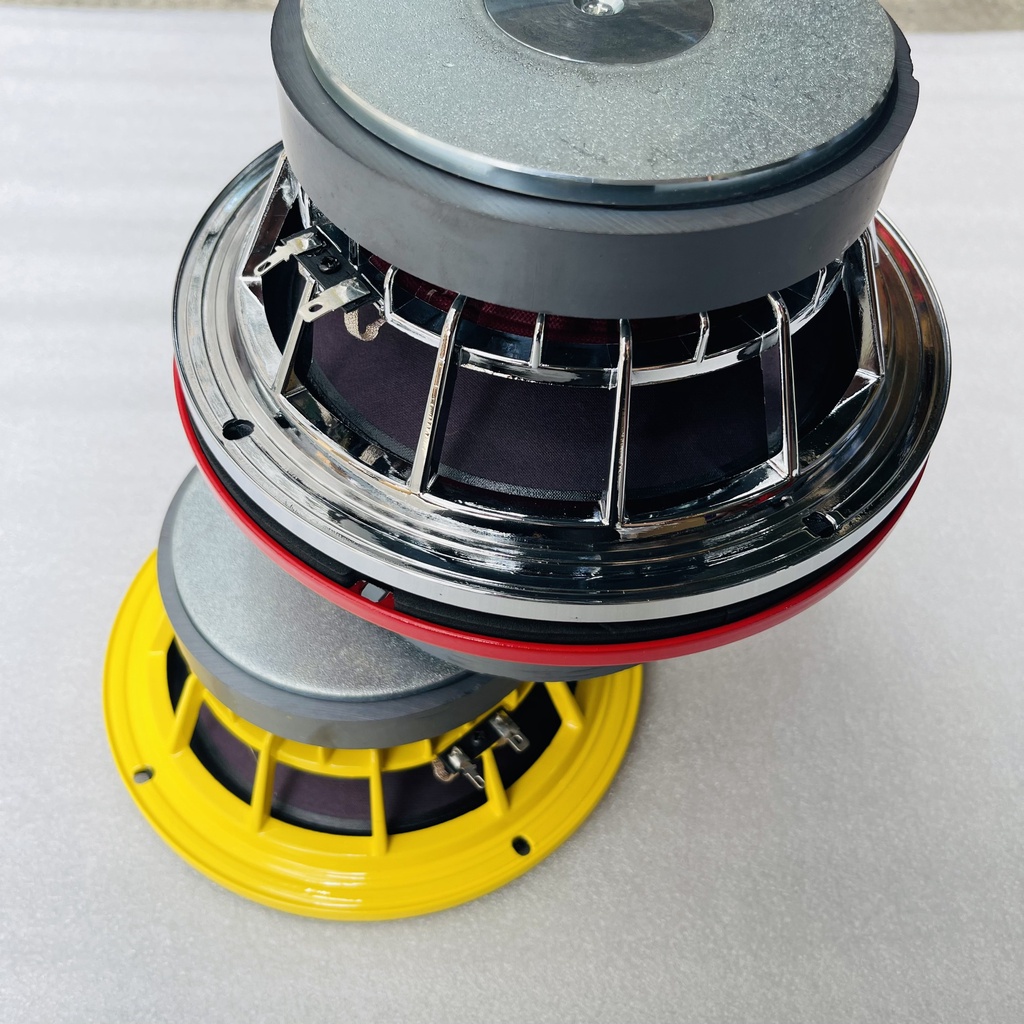 LOA BASS 20, LOA 2 TẤC COL 51 TỪ 140 THÁI LAN SƯỜN ĐỎ, SƯỜN VÀNG, SƯỜN NHÔM CAO CẤP