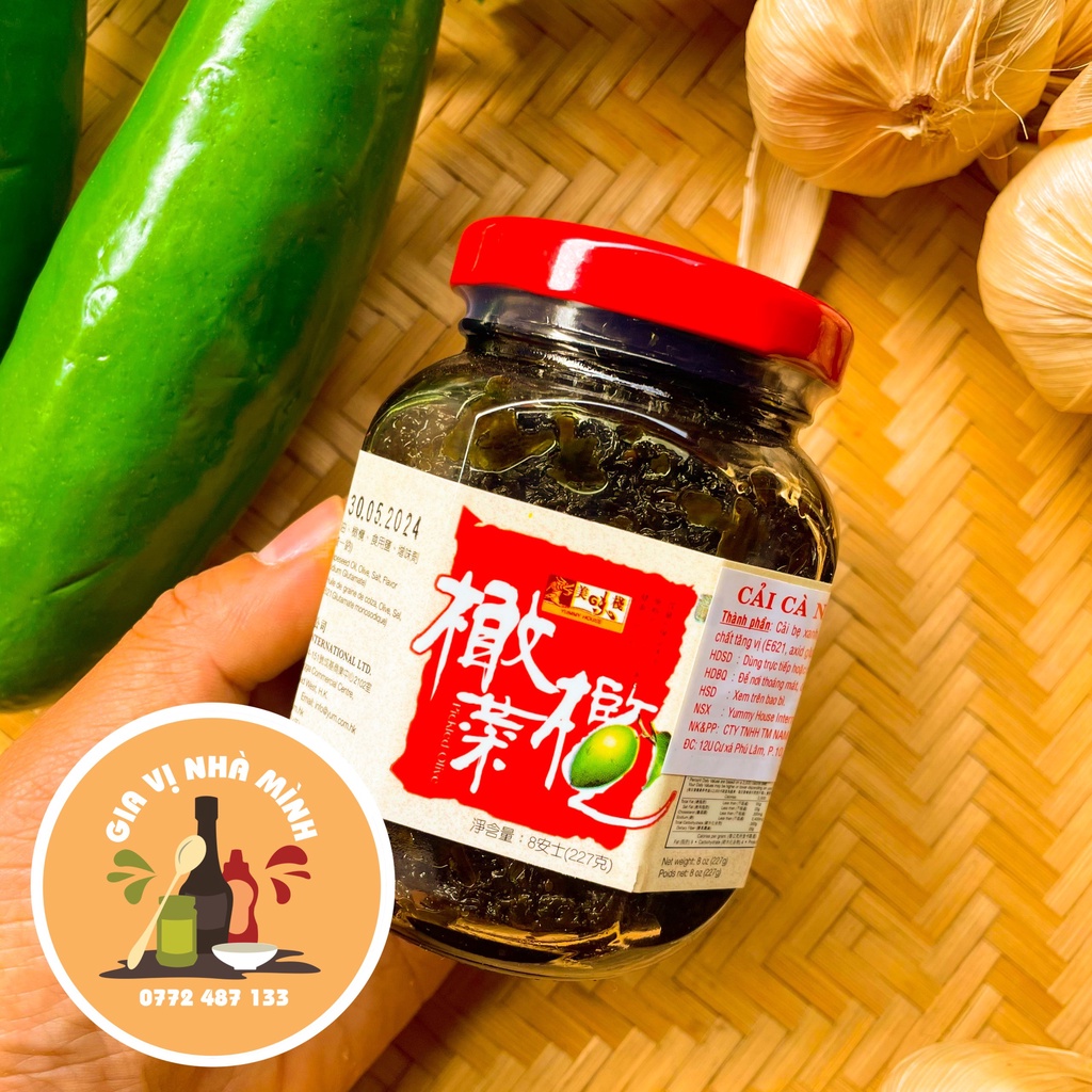 CẢI CÀ NA TRUNG QUỐC - HỦ 227GR