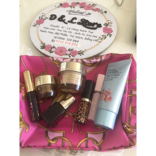 set mỹ phẩm 8 món esteelauder săn sale từ us