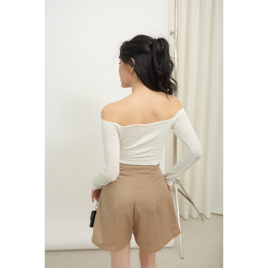 Quần Shorts Nữ Lưng Cao TIELA SHORTS - Goût De Jun