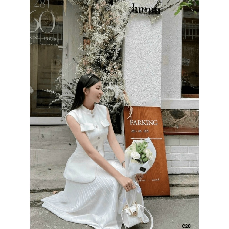 (Free Ship) MUA ĐI CHỜ CHI - SET VÁY ÁO BÈO XỐP, VÁY VOAN DẬY LY XINH ĐẸP QUYẾN RŨ KHIẾN BAO CHÀNG THÍCH MÊ - CN