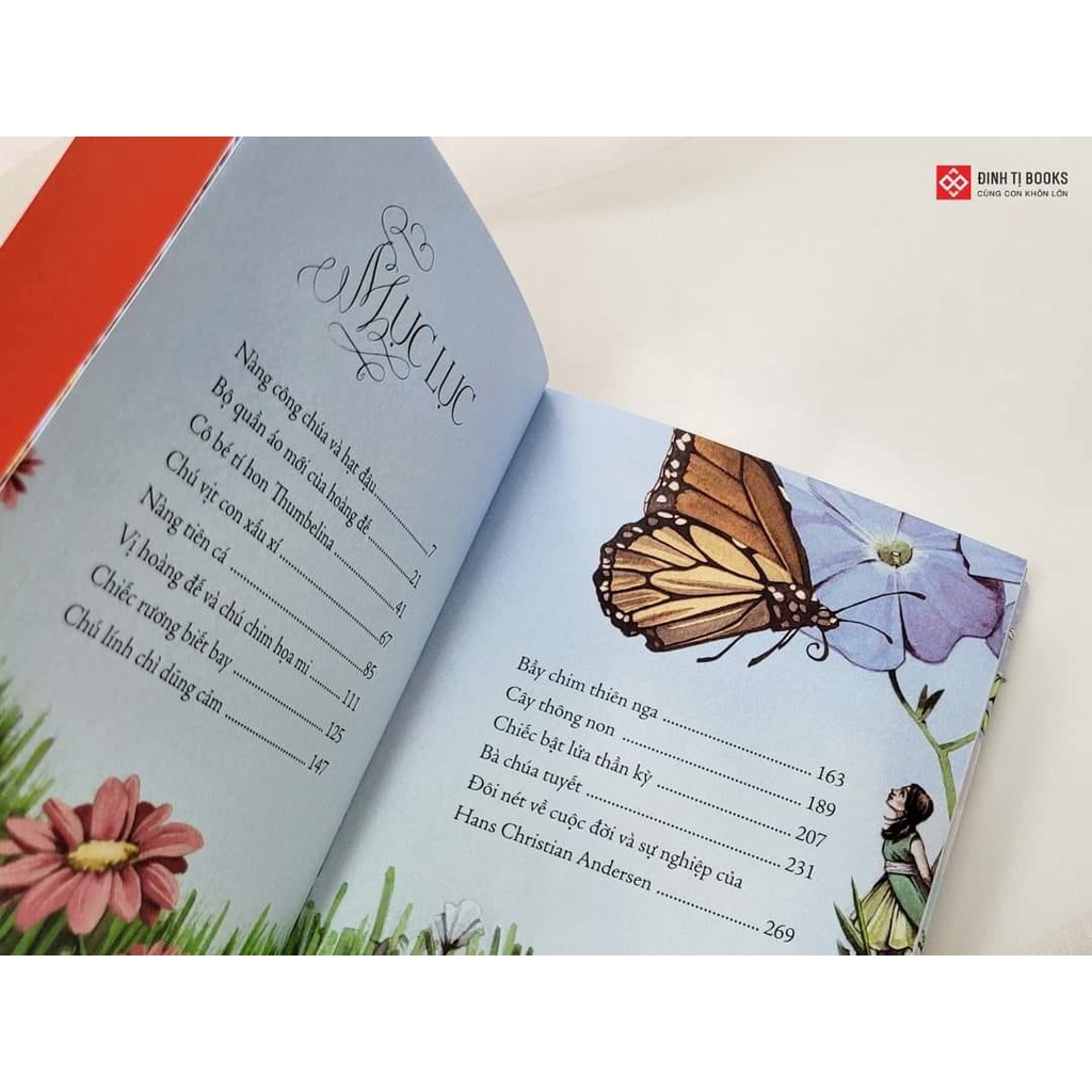 Truyện cổ Andersen - Illustrated Classics - Những câu chuyện cổ tích minh họa màu cho trẻ 6 - 16 tuổi - Đinh Tị Books