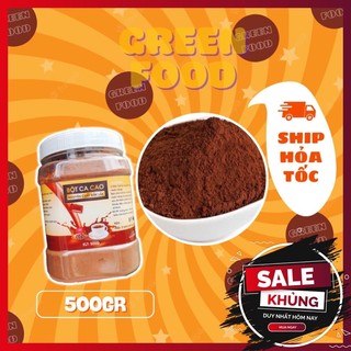 500Gram Bột cacao nguyên chất 100% không đường ,béo,thơm