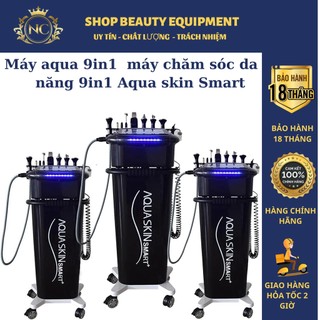 Máy aqua 9in1 | máy chăm sóc da đa năng 9in1 Aqua skin Smart