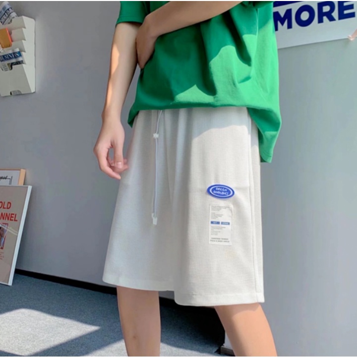 ✦ AFFLIGA ✦Quần Short Thể Thao Màu Sắc Đơn Giản Thời Trang Mùa Hè Cho Nam