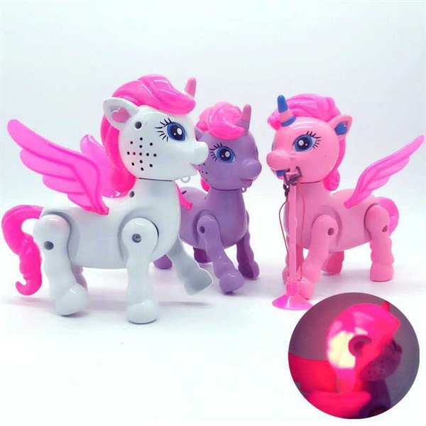 Đồ chơi ngựa Pony vui nhộn cho bé kèm dây dắt