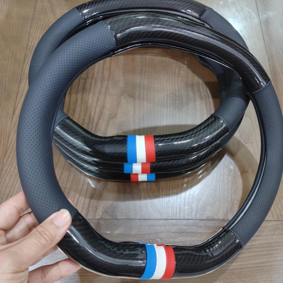 Vỏ bọc vô lăng xe hơi Peugeot 4008 5008 2008 loại carbon d cut 2 đầu có lỗ thông hơi thoáng khí cao cấp | BigBuy360 - bigbuy360.vn