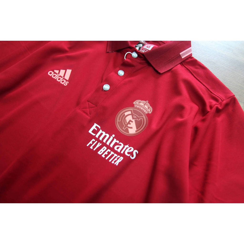 Áo Polo Real Madrid 2023 full màu