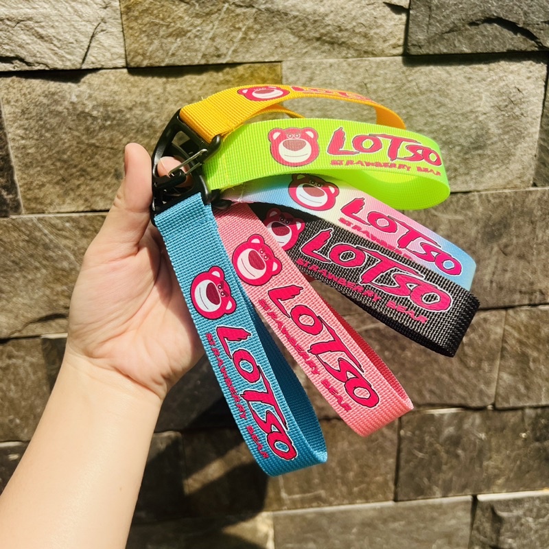 Dây Móc Chía Khoá Xe Hình Gấu Lotso Siêu dễ thương