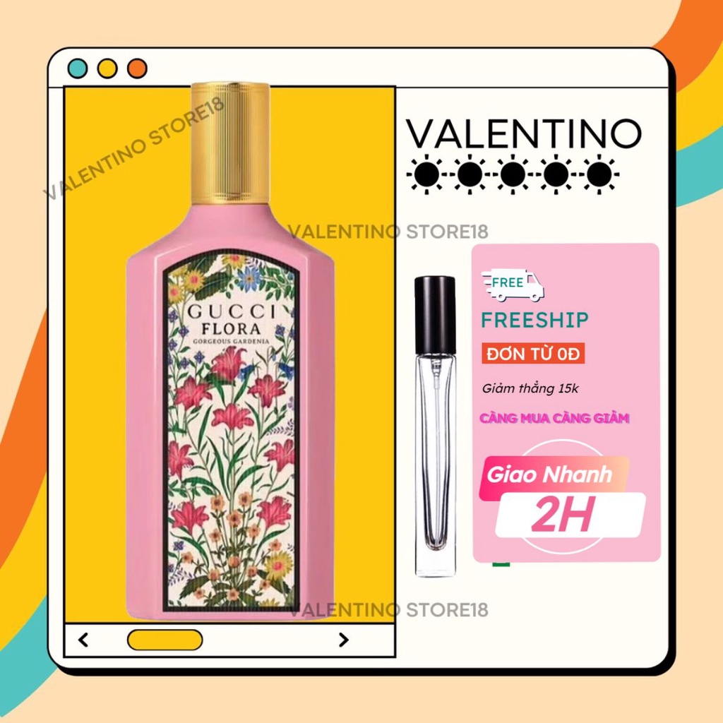 -Valentino-Nước hoa dùng thử Gucci Flora Gorgeous Gardenia