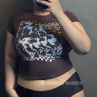 [BABIBEARBIGSZ] ÁO BABYTEE CHẤT COTTON BIGSIZE 60-90KG