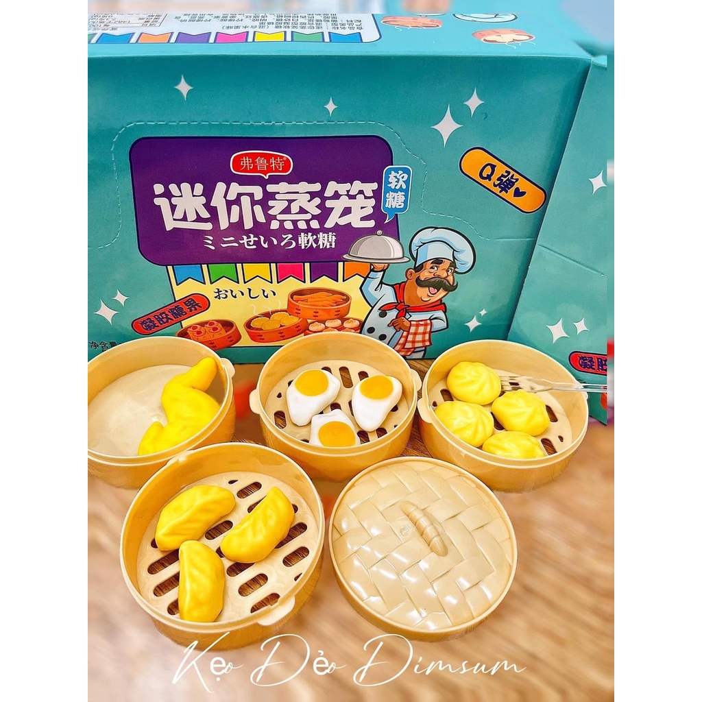 Kẹo Dẻo Đồ Chơi ⚡ CỰC HOT ⚡ Nồi Cơm/ Lẩu Kẹo Dẻo/ Dimsum Kẹo Dẻo/ Xửng Hấp Kẹo Dẻo