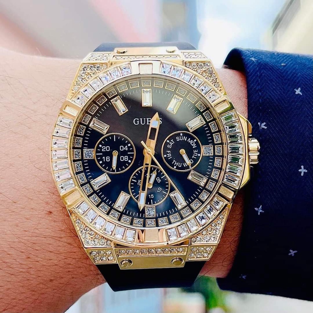 Đồng Hồ Cặp Đôi  GUESS,Size:38 - 46mm Ful Box Hãng.Thu Hút Mọi Ánh Nhìn