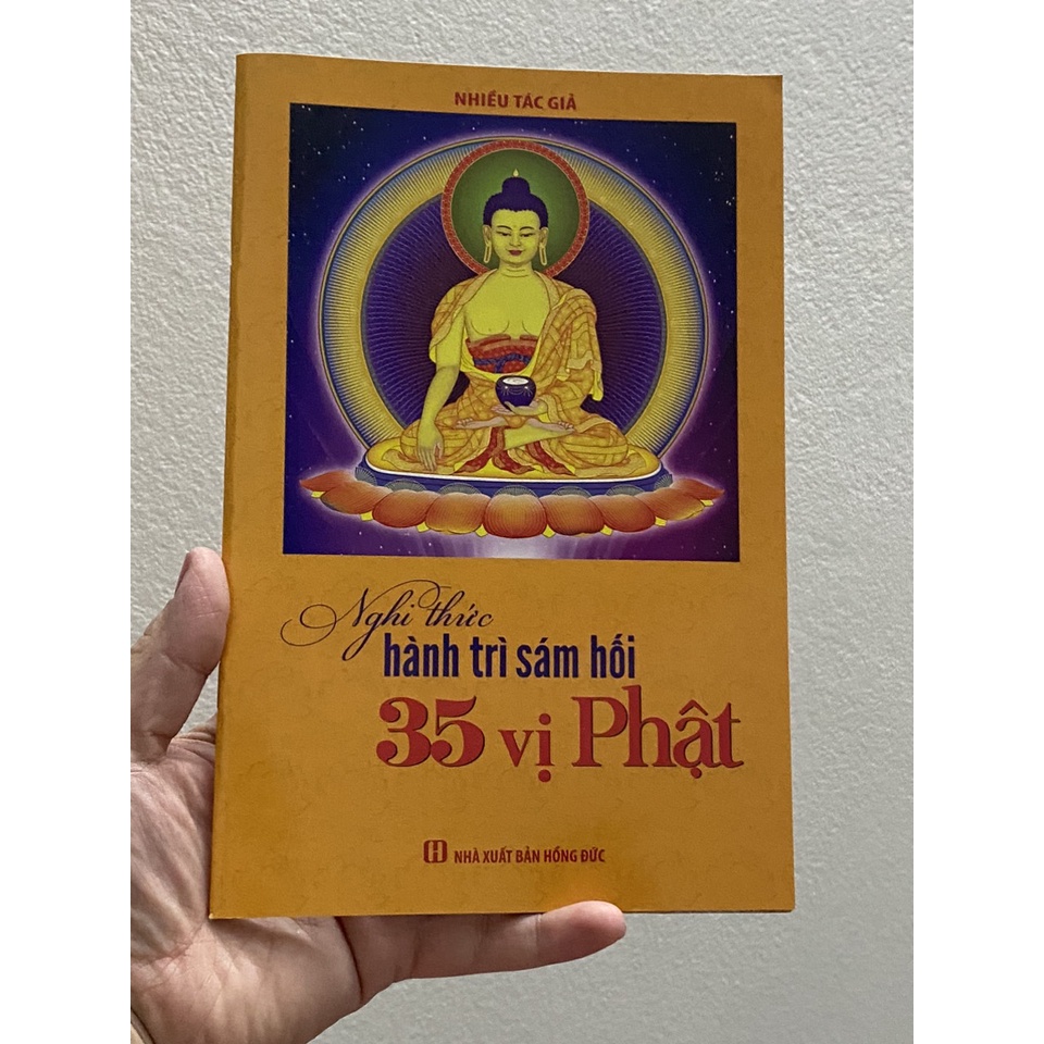 Sách - Nghi Thức Hành Trì Sám Hối 35 Vị Phật