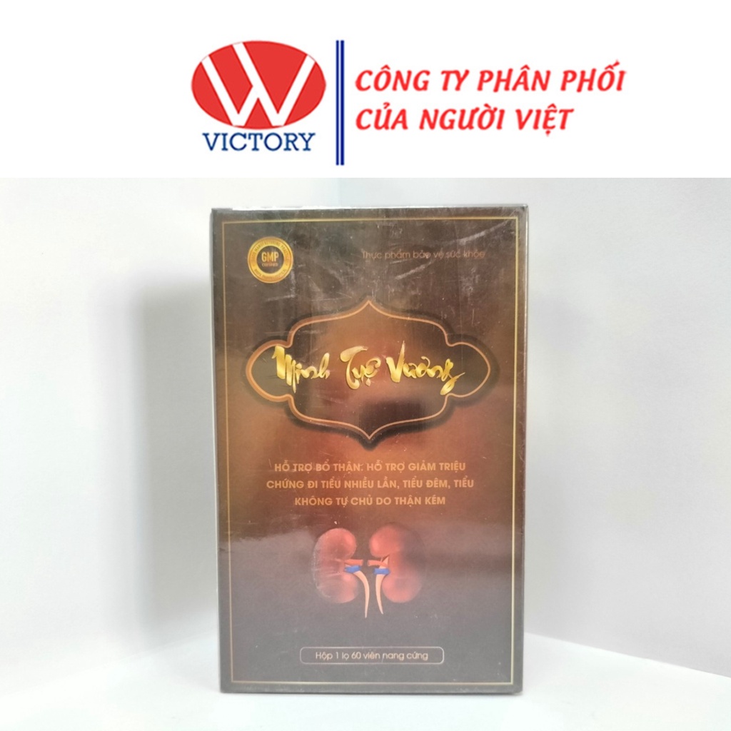 Minh Tuệ Vương Hỗ trợ bổ thận, giảm đi tiểu đêm, tiểu nhiều lần - 60 viên - VIC Pharmacy