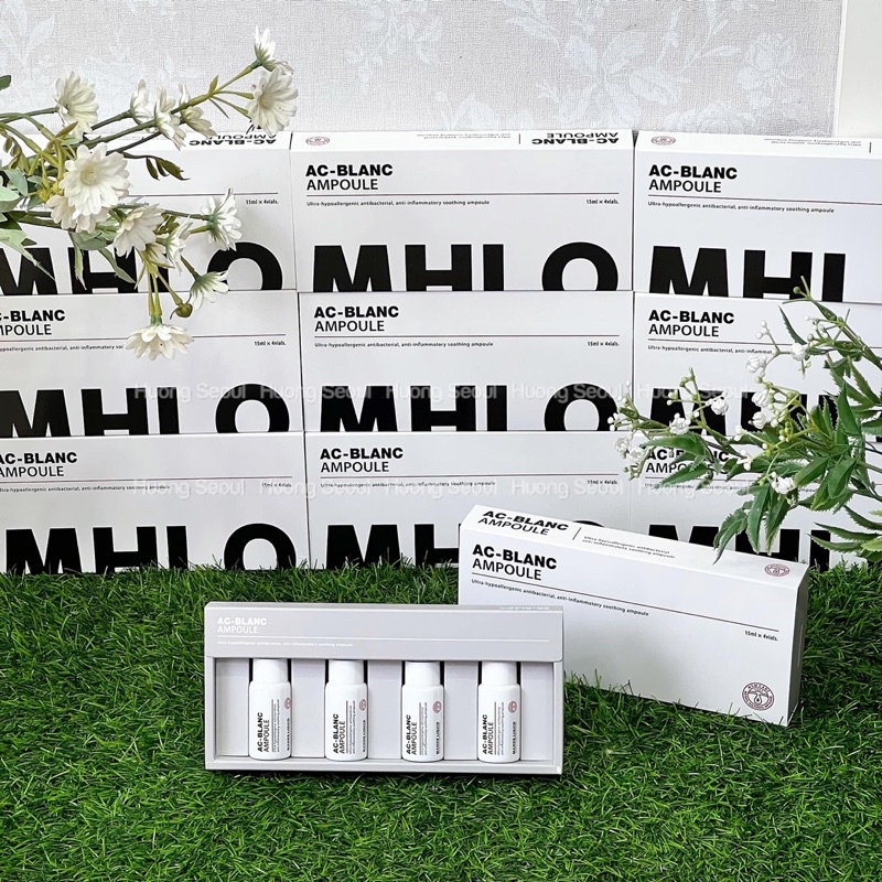 SET NGỪA MỤN MAHOE LIQUID BLANC AMPOULE