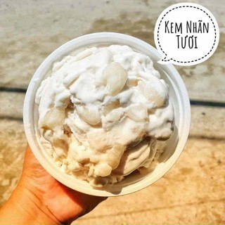 Kem nhãn tươi hộp 500gr