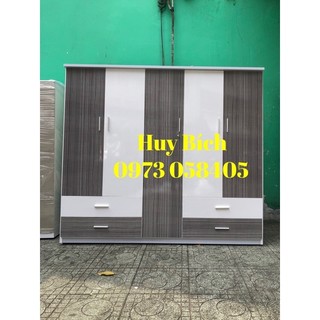 Tủ quần áo nhựa Đài Loan 5 cánh(2m05x180x48)freeship +lắp đặt.