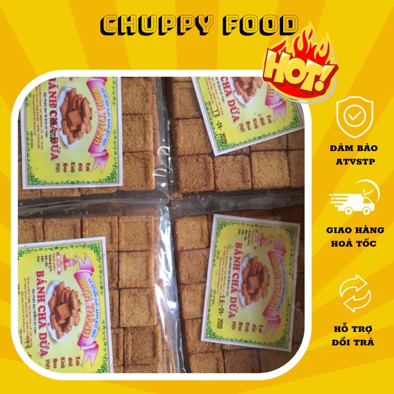 🎁FREE SHIP🎁 5 Gói Chả Dừa Minh Thành Date Mới