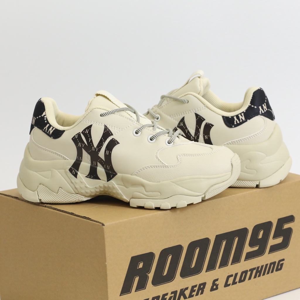 Giày thể thao sneaker ( MLB_31) MLB Bigball Chunky Mono Heel New York_BEST