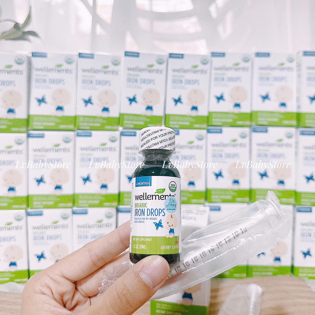 Siro Sắt Hữu Cơ Wellement 4m+