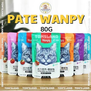 Pate cho mèo wanpy 80g - pate wanpy 80g dành cho mèo mọi lứa tuổi