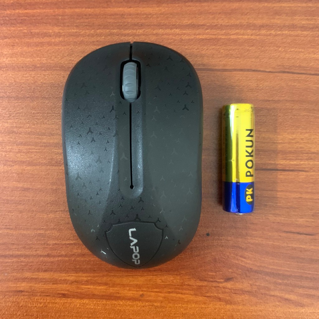 Chuột không dây Lapop RM40 Đen/Xanh - chuột văn phòng chính hãng giá rẻ