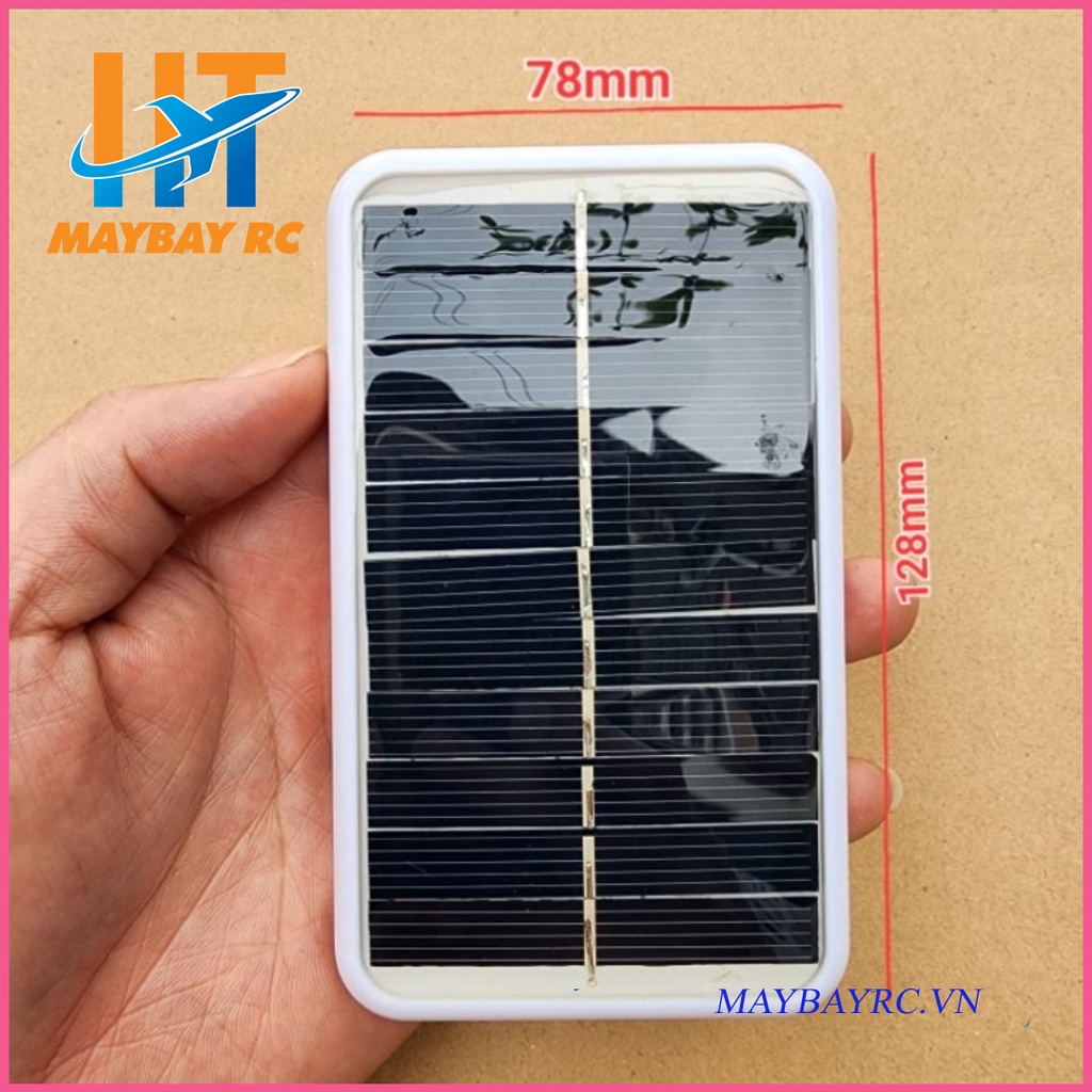 Tấm pin năng lượng mặt trời 6V 1W 78x128mm