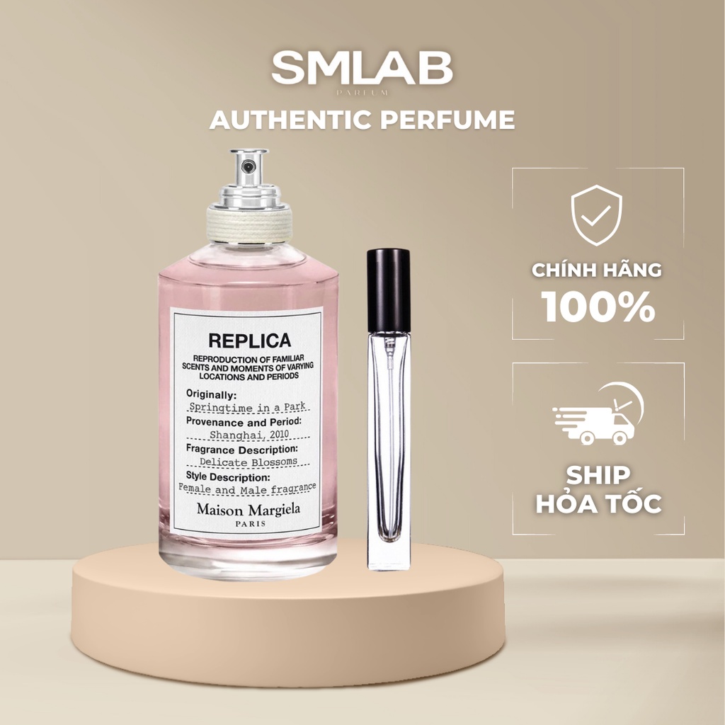 Nước hoa unisex Replica SPRINGTIME IN A PARK dung tích 10ml ⚡100% HÀNG CHÍNH HÃNG⚡