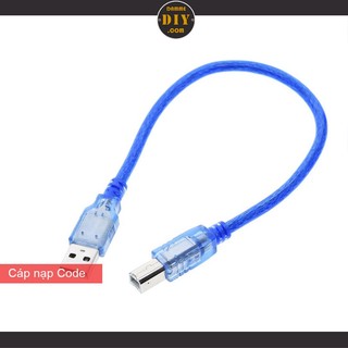 Dây cáp nạp code Arduino, dây cáp máy in, cáp usb 30cm