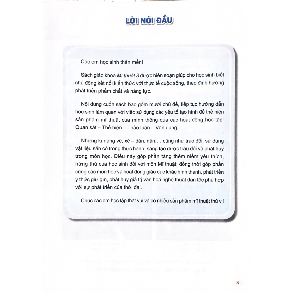 Sách - Mĩ thuật 3 - Kết nối