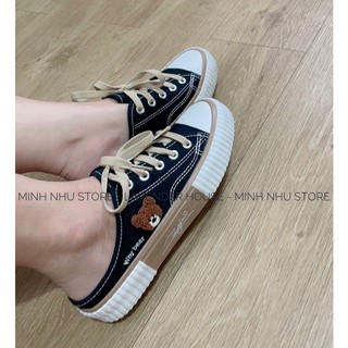 Giày Mule - DÉP SỤC gấu whoau