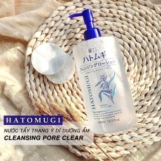 NƯỚC TẨY TRANG HATOMUGI 500ML