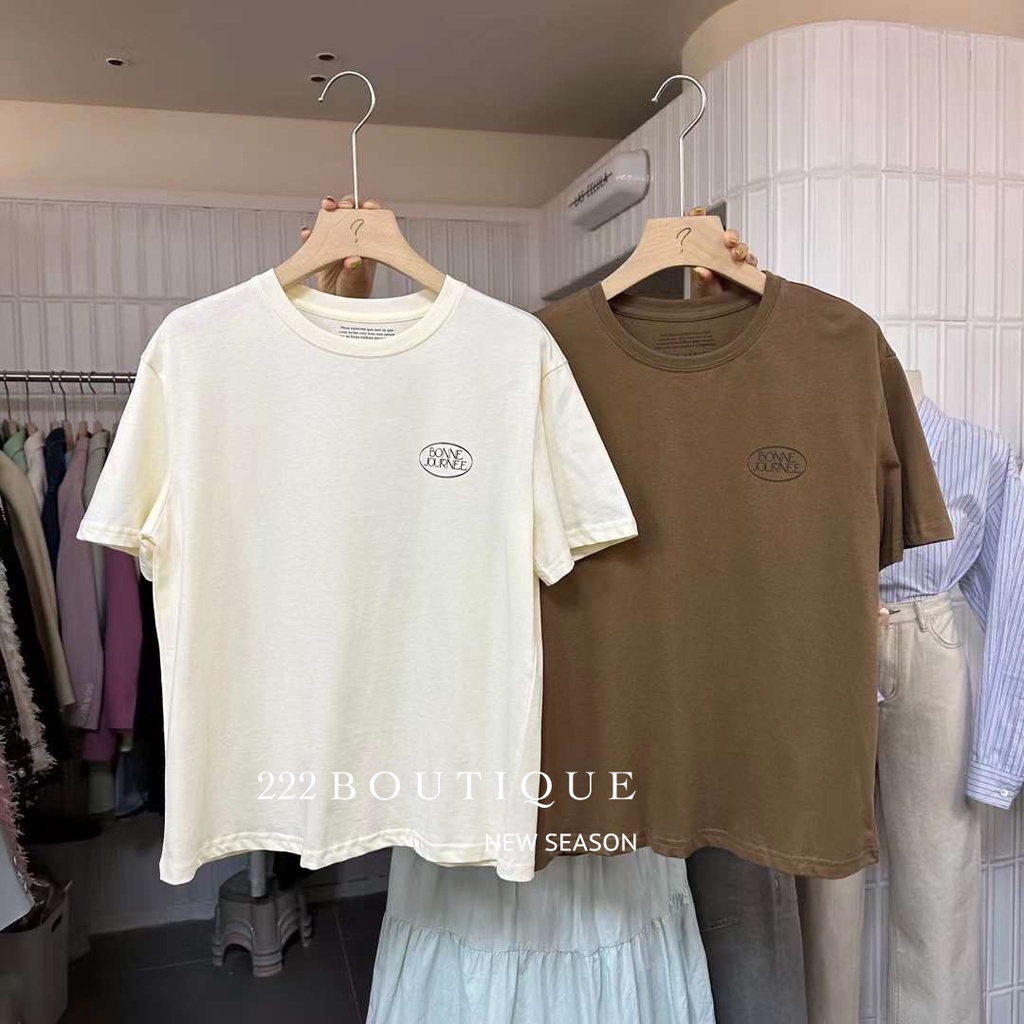 ÁO phông chữ Bonne LC H1796
