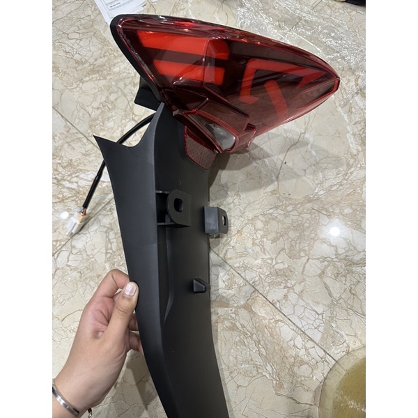 Cụm đèn hậu LED kèm dè xe wave A 50-100cc, S 100, RS