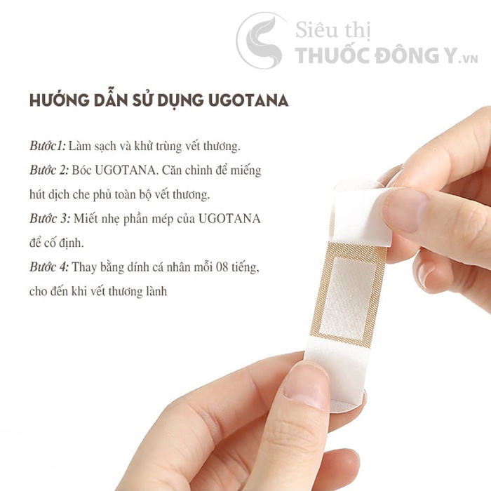Băng cá nhân y tế Ugotana 19 mm x 72 mm