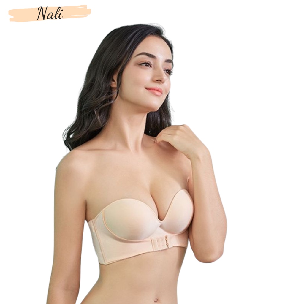 Áo ngực chống tuột không dây cài trước nâng ngực tạo khe_ NL184
