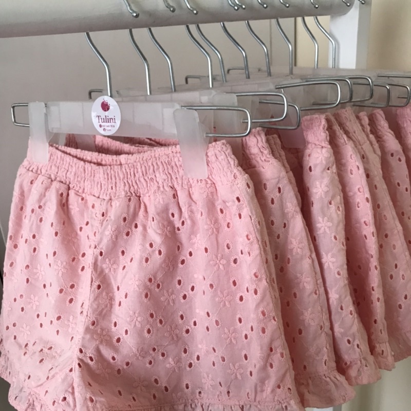 Quần bé gái xuất dư chuẩn vải thô thêu 2 lớp rất mềm và mát cho bé