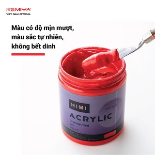 [MIYA VIỆT NAM OFFICIAL] Màu Acrylic Miya Himi 300ml dạng hũ