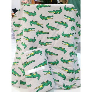 Xã 85k còn 75k❌Mền {nỉ} cotton Thái CÁ SẤU du lịch, văn phòng