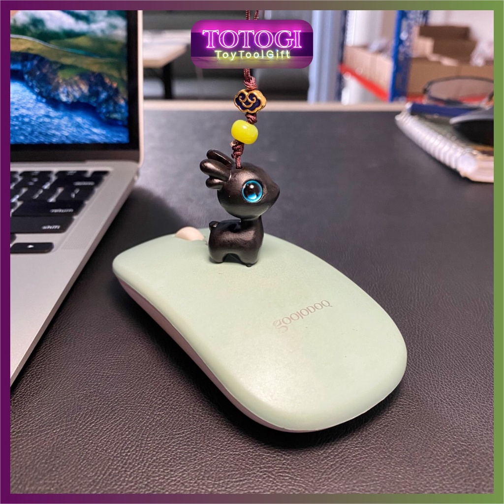 Dây đeo hươu gỗ mun