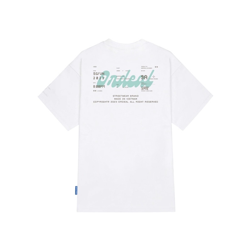 Áo thun nam nữ Ordeal.Studio | Ticket Tee