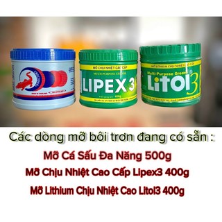Mỡ Bò Chịu Nhiệt Litol-3 (400gr)